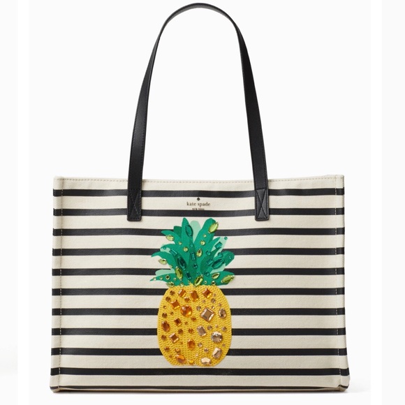 kate spade Handbags - SOLD ~ Kate Spade By The Pool Pineapple Tote NWT